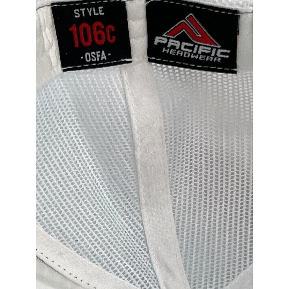 New Pacific Headwear Aggressive Heather Trucker Curved Snapback Cap 106C